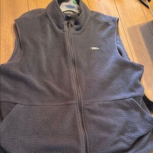 Eddie Bauer Dark Gray Fleece Vest